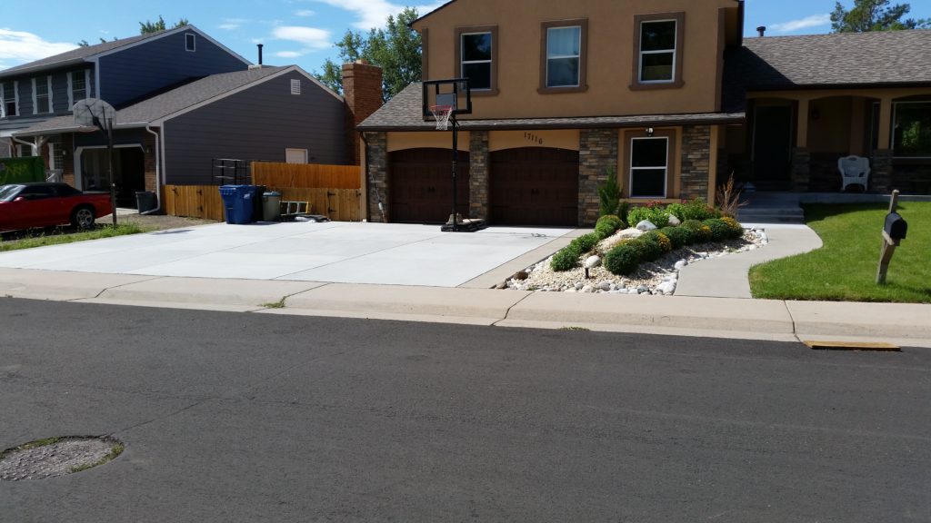 Driveway And Side Walk Expose Aggregate